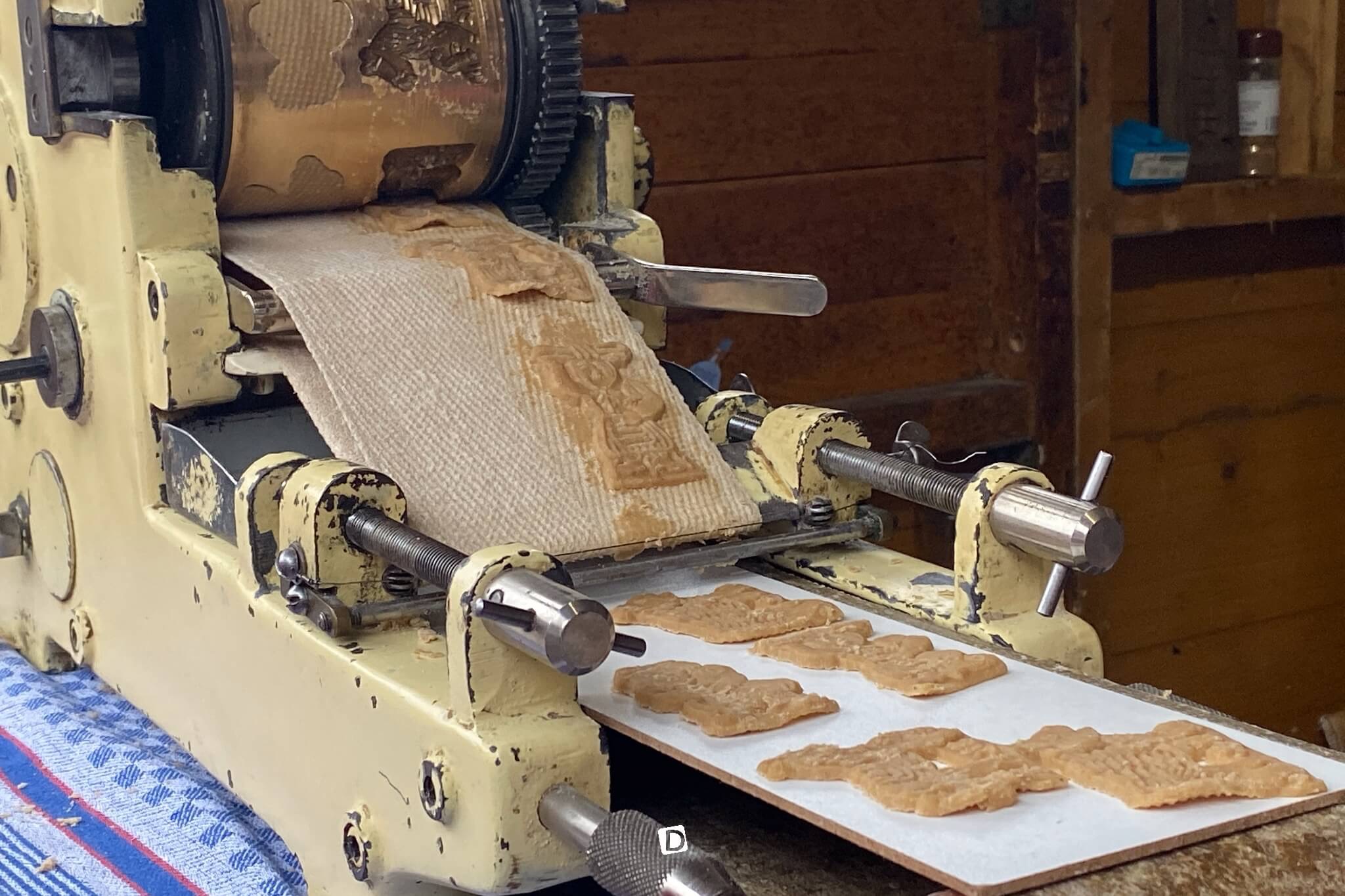 Backvorführung mit Spekulatius-Stanze 