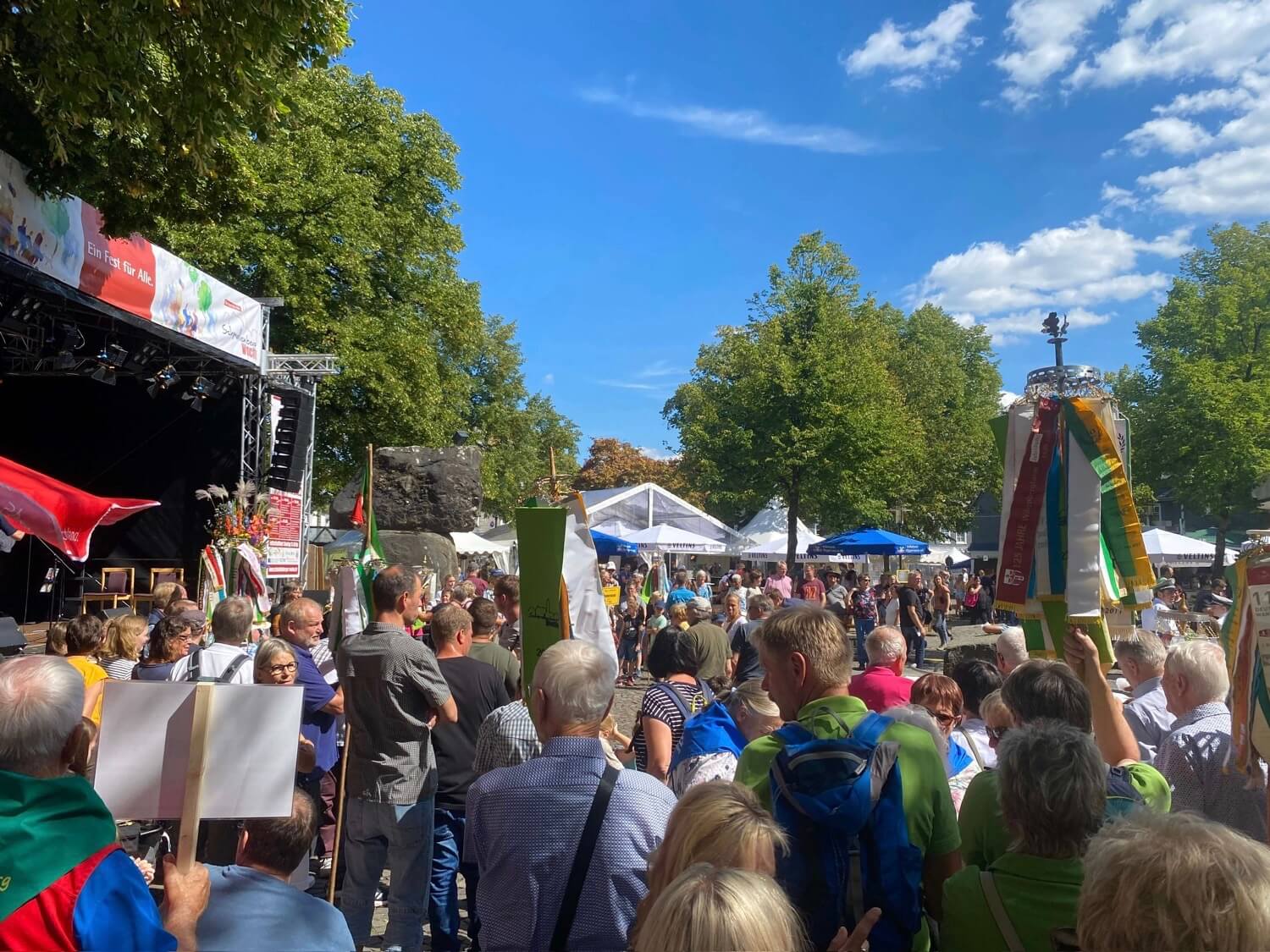 Ein Konzert welches bei der Schmallenberger Woche im Sauerland statt findet